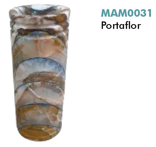 PORTAFLOR MARMOL ONIX 