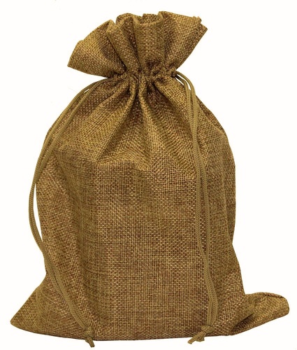 Bolsa exterior de Yute natural para urnas . 22 x 30 cm