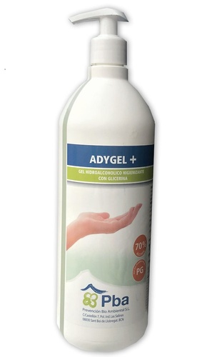 GEL DESINFECTANTE PARA MANOS 1 L. CON APLICADOR